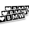 NAKLEJKA – <3 BMW