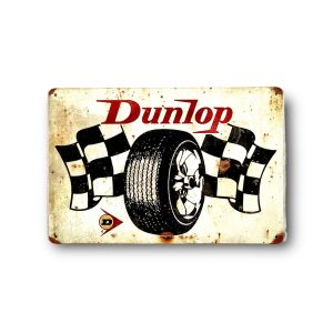 DEKORACYJNA BLACHA / TABLICA ŚCIENNA - DUNLOP