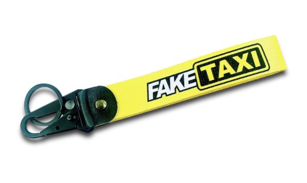 SMYCZ FAKE TAXI ŻÓŁTA Z KARABINKIEM
