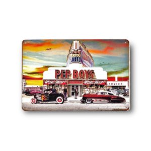 DEKORACYJNA BLACHA / TABLICA ŚCIENNA – AMERICAN VIBE | HOT RODS