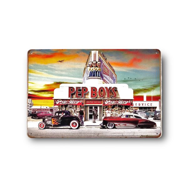 DEKORACYJNA BLACHA / TABLICA ŚCIENNA – AMERICAN VIBE | HOT RODS