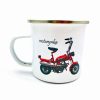 METALOWY RETRO KUBEK – MOTORYNKA