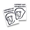 NAKLEJKA – TYPOWY JANUSZ „LEPSZY ŁOT SOMSIADA”