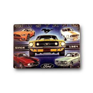 DEKORACYJNA BLACHA / TABLICA ŚCIENNA – FORD MUSTANG