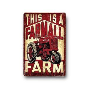 DEKORACYJNA BLACHA / TABLICA ŚCIENNA – THIS IS FARMALL | FARM