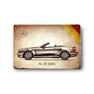 DEKORACYJNA BLACHA / TABLICA ŚCIENNA – MERCEDES SL 65 AMG