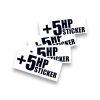 NAKLEJKA – „+5HP STICKER”