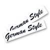 NAKLEJKA – GERMAN STYLE