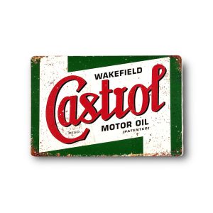 DEKORACYJNA BLACHA / TABLICA ŚCIENNA – CASTROL