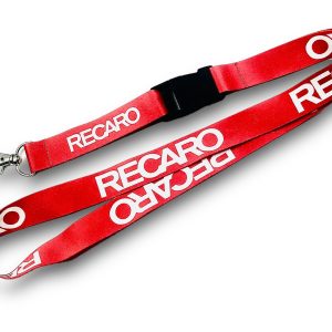 DŁUGA SMYCZKA DO KLUCZY CZERWONA RECARO