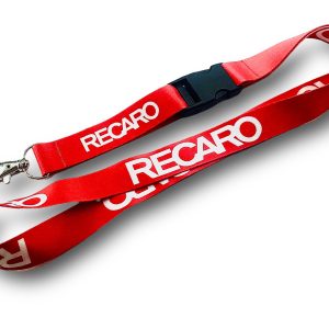 DŁUGA SMYCZKA DO KLUCZY CZERWONA RECARO