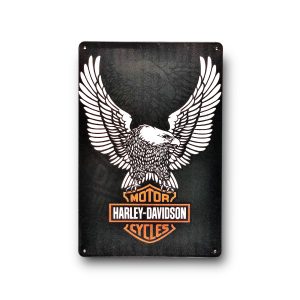 DEKORACYJNA BLACHA / TABLICA ŚCIENNA – HARLEY DAVIDSON MOTORCYCLE GARAGE