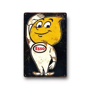 DEKORACYJNA BLACHA / TABLICA ŚCIENNA – ESSO