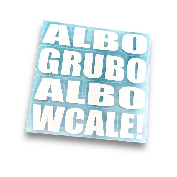 ALBO GRUBO ALBO WCALE BIAŁA
