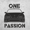NAKLEJKA ŚCIENNA – BMW E39 „ONE PASSION”