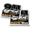NAKLEJKA – PORSCHE 911 RAUH-WELT