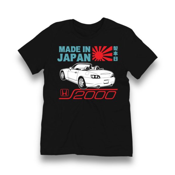 T-SHIRT / KOSZULKA - HONDA S2000 "MADE IN JAPAN"