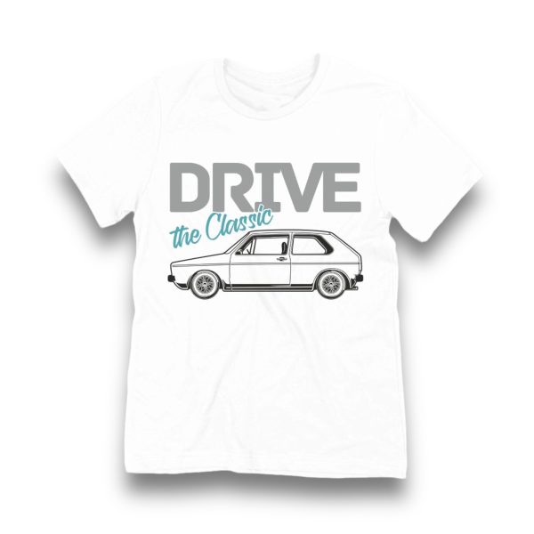 T-SHIRT / KOSZULKA - VW GOLF 1 "DRIVE THE CLASSIC"
