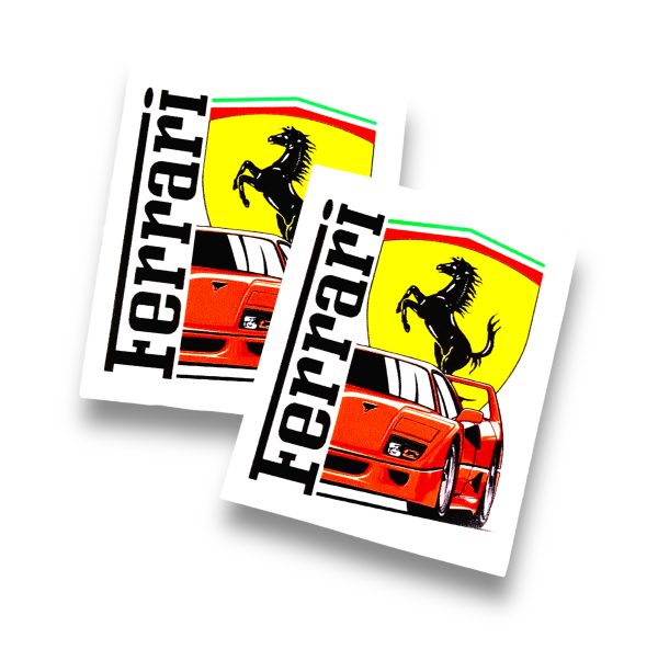 FERRARI NAKLEJKA