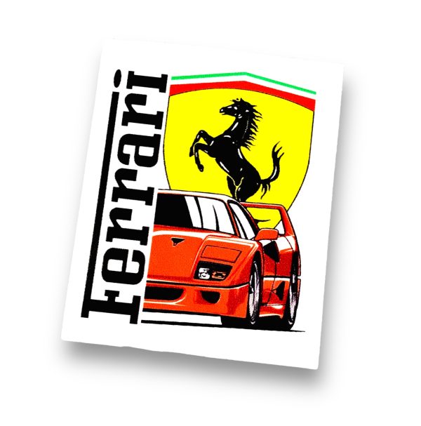 NAKLEJKA – FERRARI