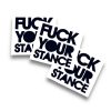 NAKLEJKA – FUCK YOUR STANCE