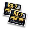 NAKLEJKA – MAZDA RX7 TAKUMI-SAN