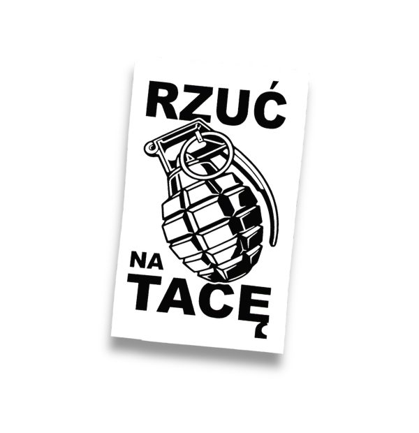 RZUĆ GRANAT NA TACĘ