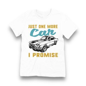 T-SHIRT / KOSZULKA - MUSTANG "JUST ONE MORE CAR I PROMISE"