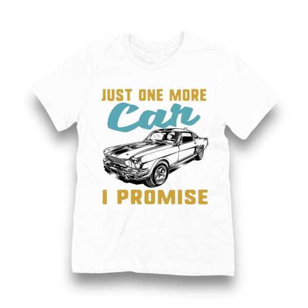 T-SHIRT / KOSZULKA - MUSTANG "JUST ONE MORE CAR I PROMISE"
