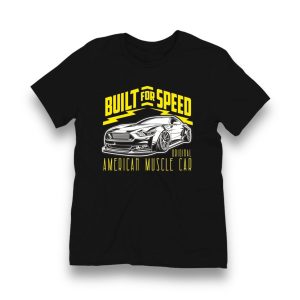 T-SHIRT / KOSZULKA - BUILT FOR SPEED - FORD MUSTANG