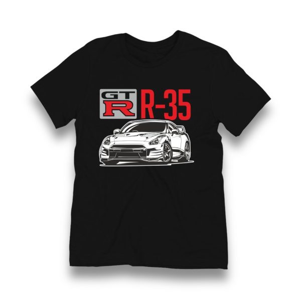T-SHIRT / KOSZULKA - GTR R-35 NISSAN