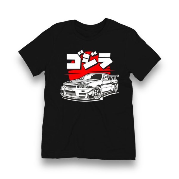 T-SHIRT / KOSZULKA - NISSAN SKYLINE R34 GTR