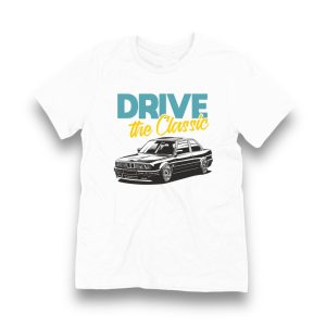 T-SHIRT / KOSZULKA - BMW E30 "DRIVE THE CLASSIC"
