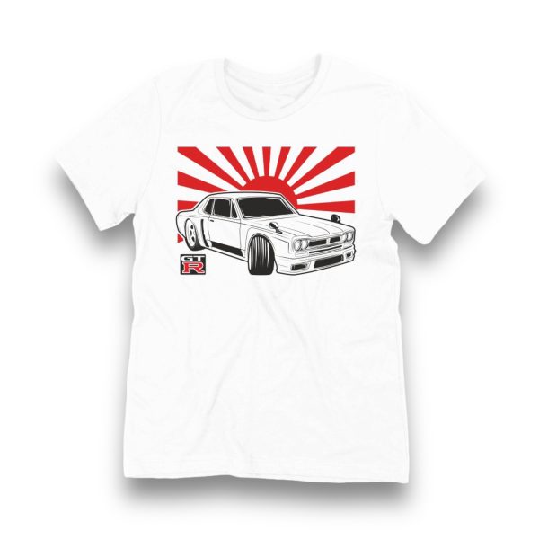 T-SHIRT / KOSZULKA - RETRO NISSAN GTR