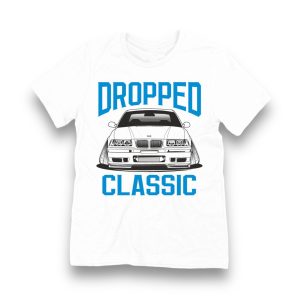 T-SHIRT / KOSZULKA - BMW E36 "DROPPED CLASSIC"