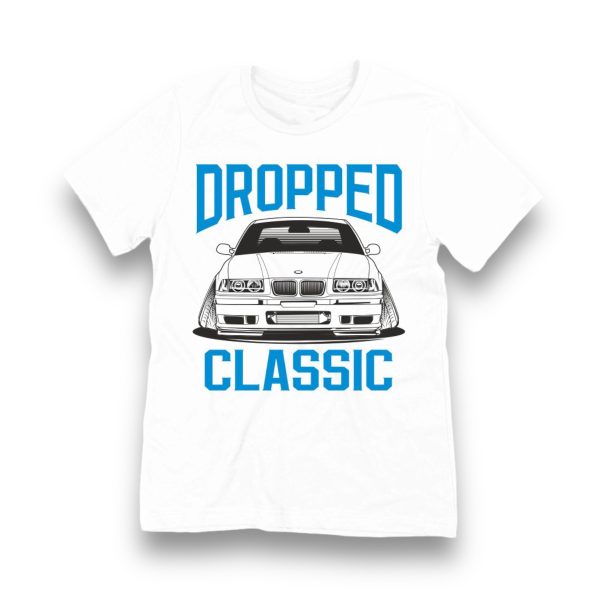 T-SHIRT / KOSZULKA - BMW E36 "DROPPED CLASSIC"