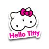 NAKLEJKA – HELLO TITTY