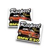 NAKLEJKA – BMW E30 | RESPECT YOUR ELDERS