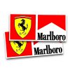 NAKLEJKA – MARLBORO FERRARI