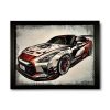 OBRAZ NA ŚCIANĘ – NISSAN GTR R-35 WIDE BODY