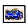 OBRAZ NA ŚCIANĘ – NISSAN GTR R34
