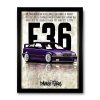 OBRAZ NA ŚCIANĘ – BMW E36