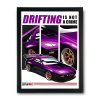 OBRAZ NA ŚCIANĘ – JDM MAZDA RX7 | DRIFTING IS NOT A CRIME