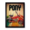 OBRAZ NA ŚCIANĘ – MOTORYNKA ROMET PONY